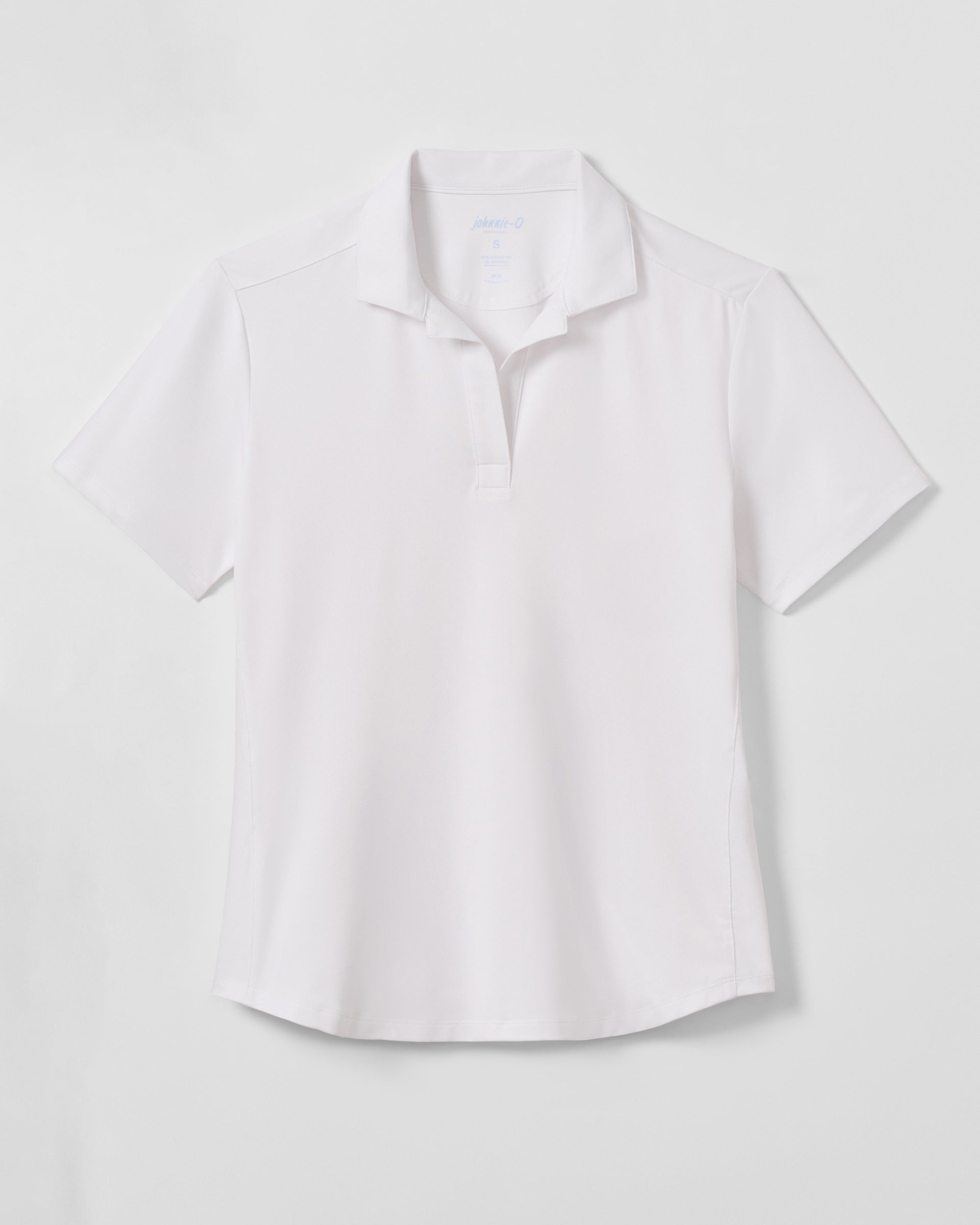 Johnnie-O Sadie Performance Jersey Polo, White