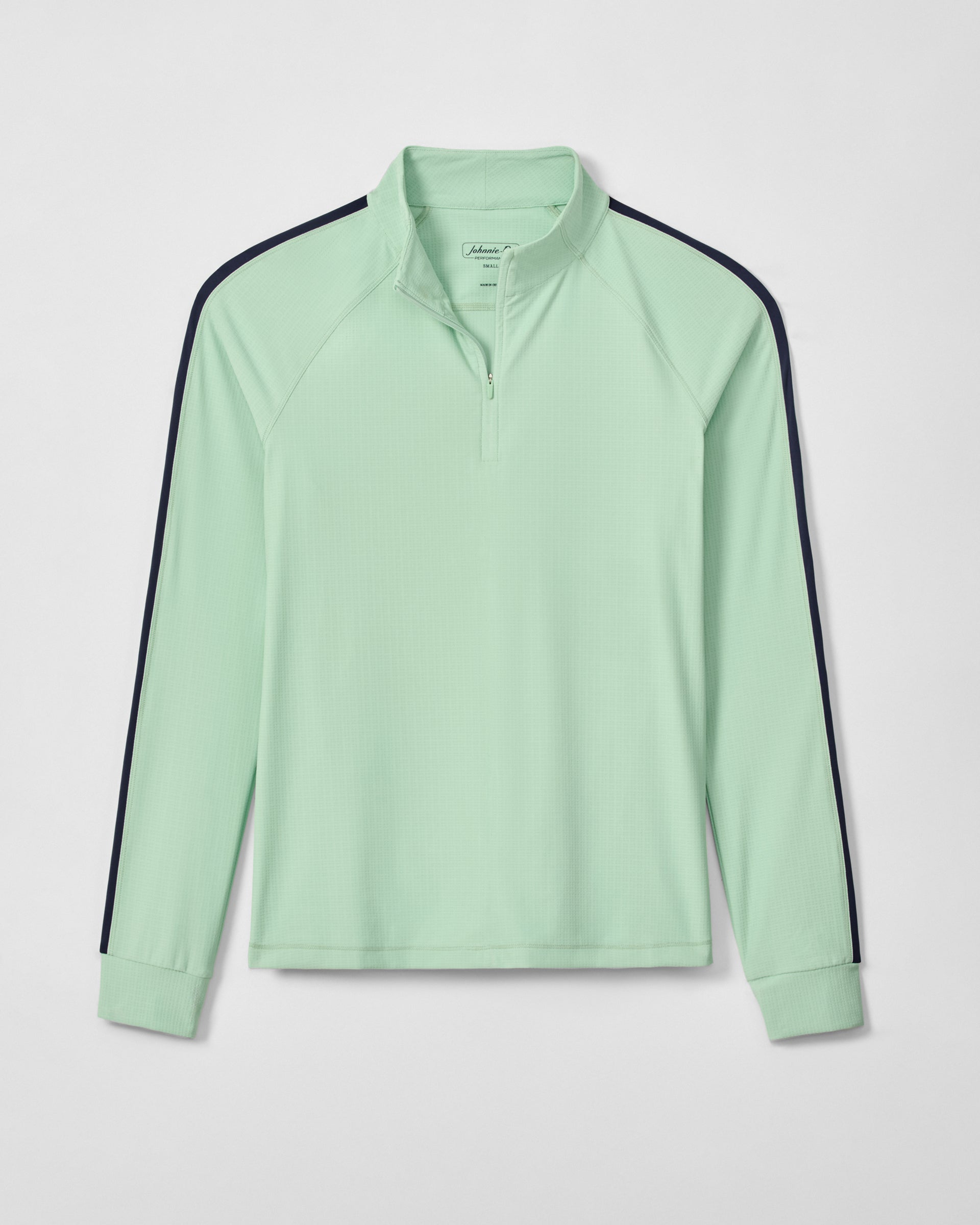 Johnnie-O Sloane Performance 1/4 Zip Pullover, Grayed Jade