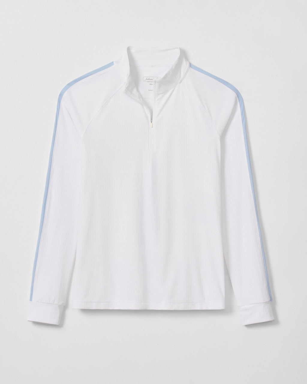 Johnnie-O Sloane Performance 1/4 Zip Pullover, White