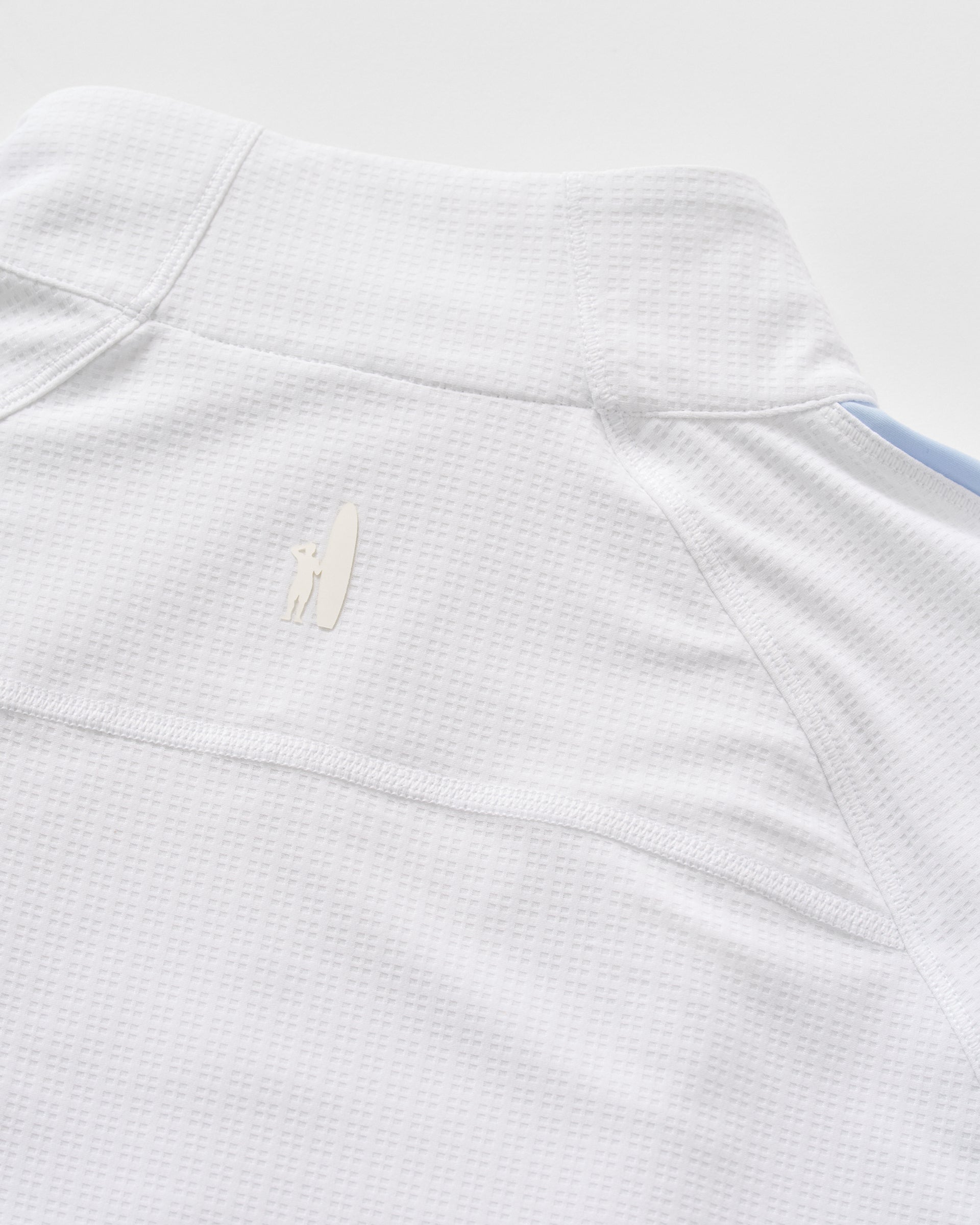 Johnnie-O Sloane Performance 1/4 Zip Pullover, White
