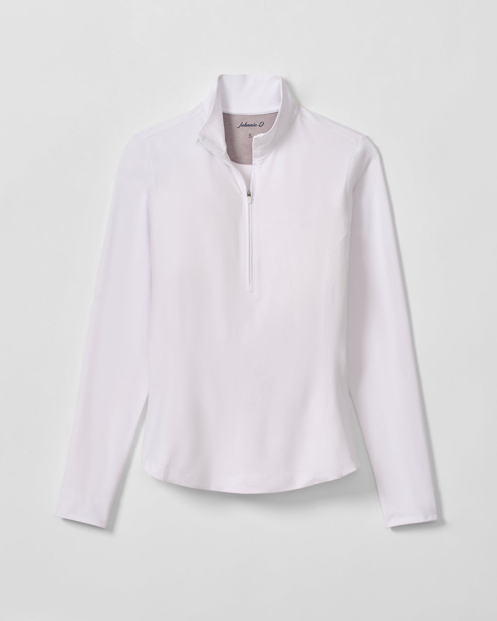 Johnnie-O Susie Performance 1/4 Zip Pullover, White