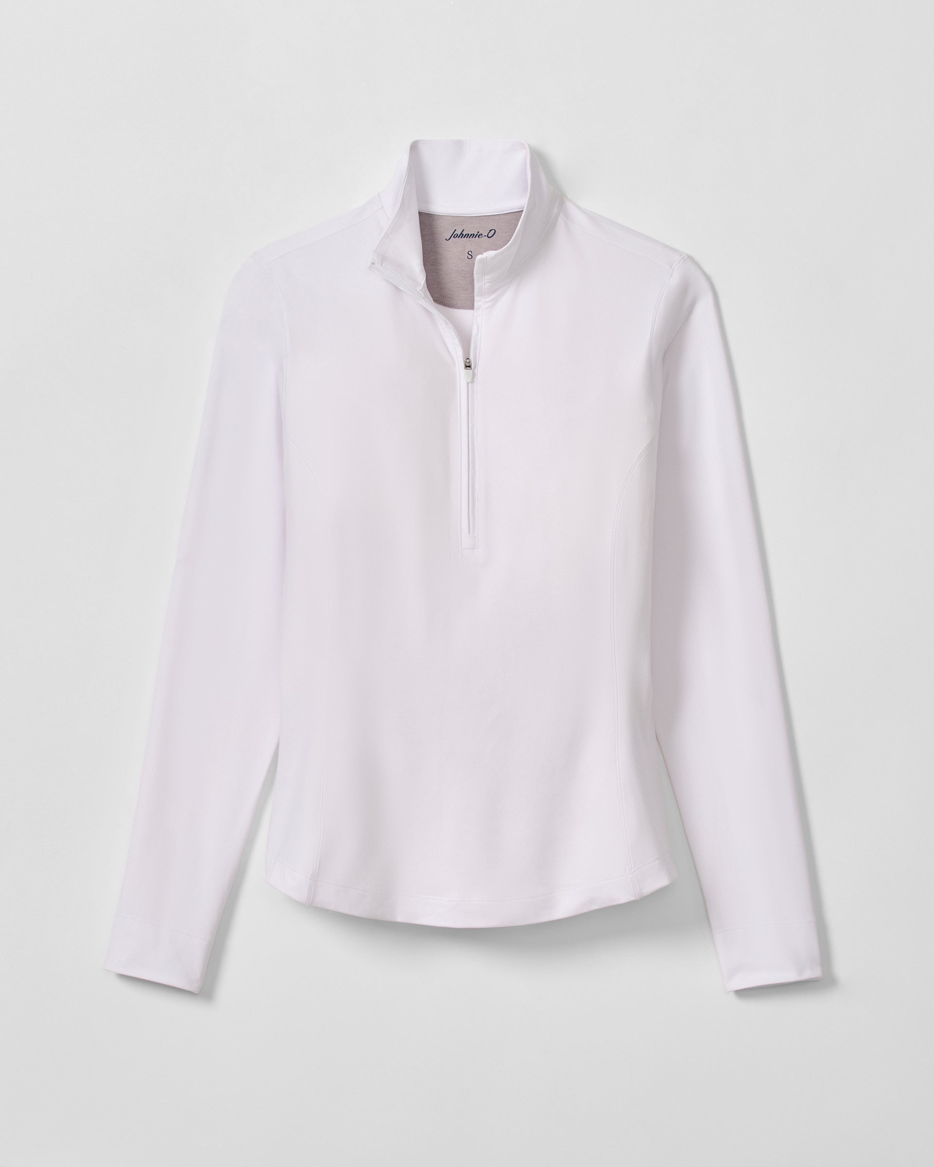 Johnnie-O Susie Performance 1/4 Zip Pullover, White