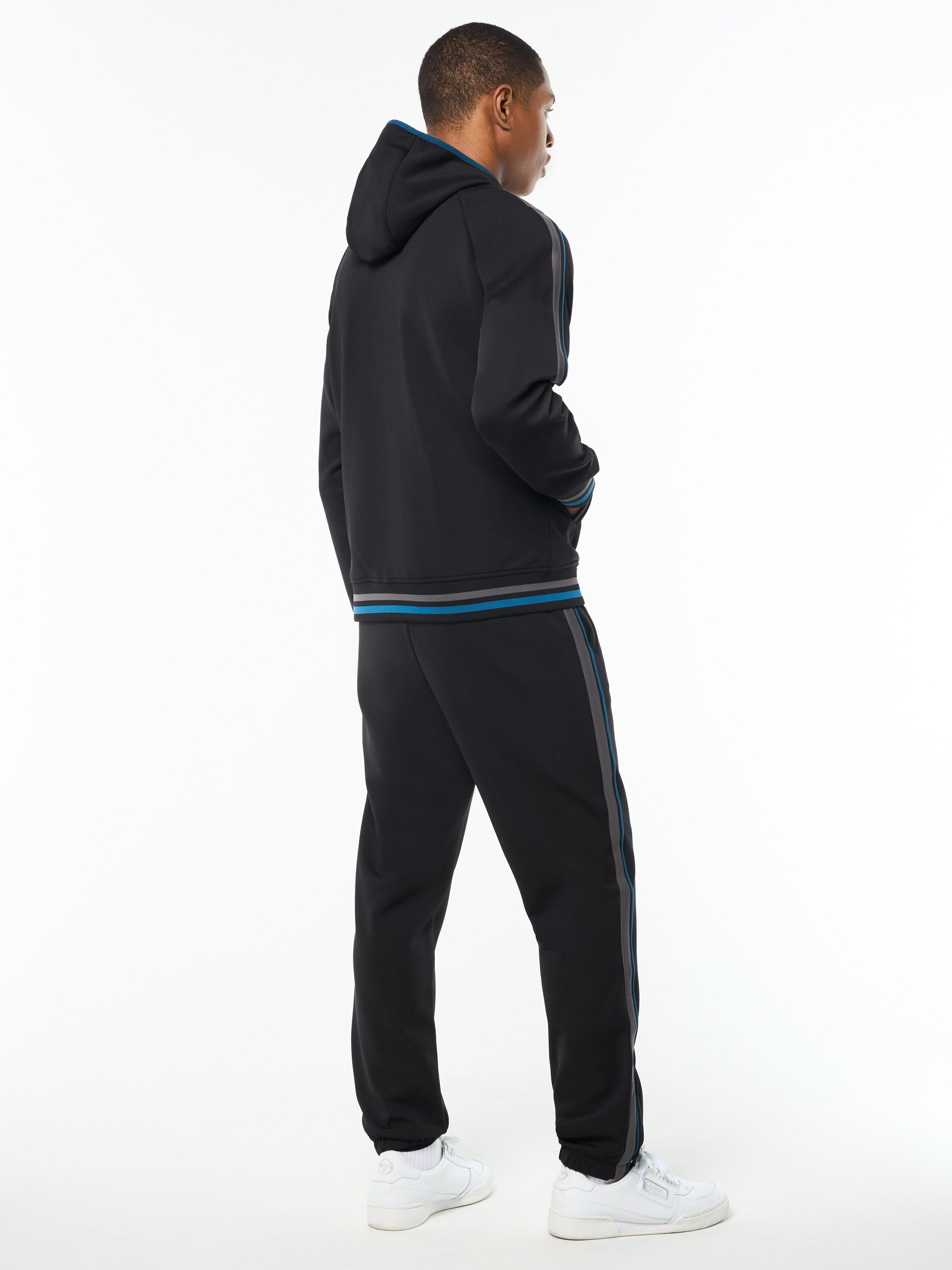 Pietro Track Jacket- Black Beauty