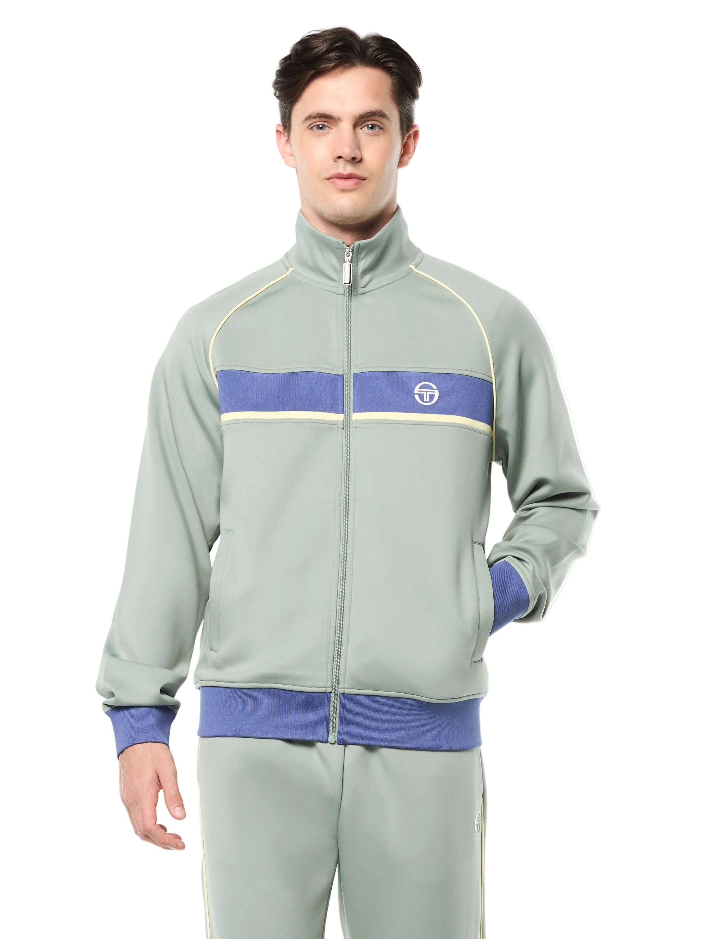 Lago Track Jacket- Slate Gray