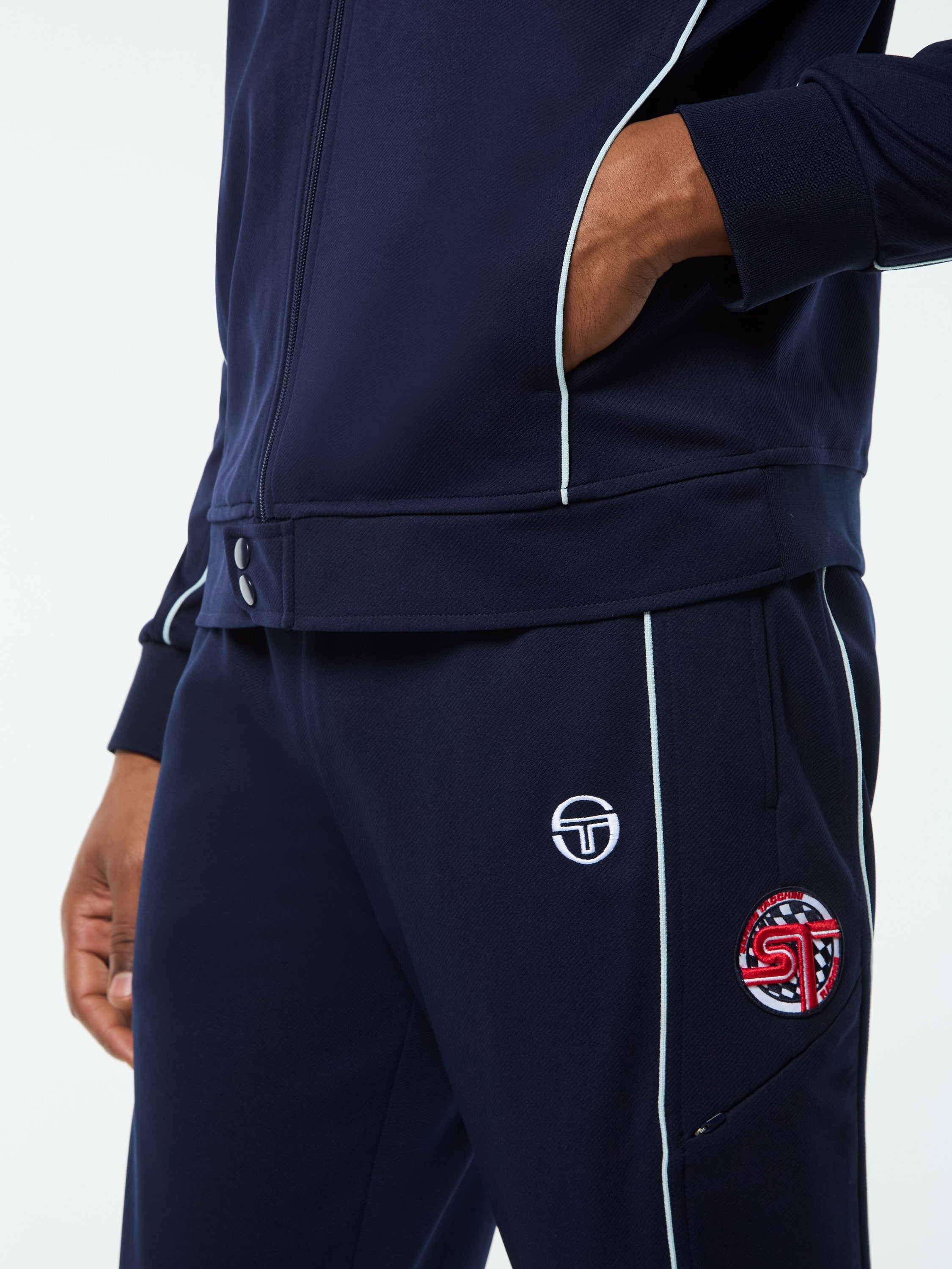 Macchina Track Jacket- Maritime Blue