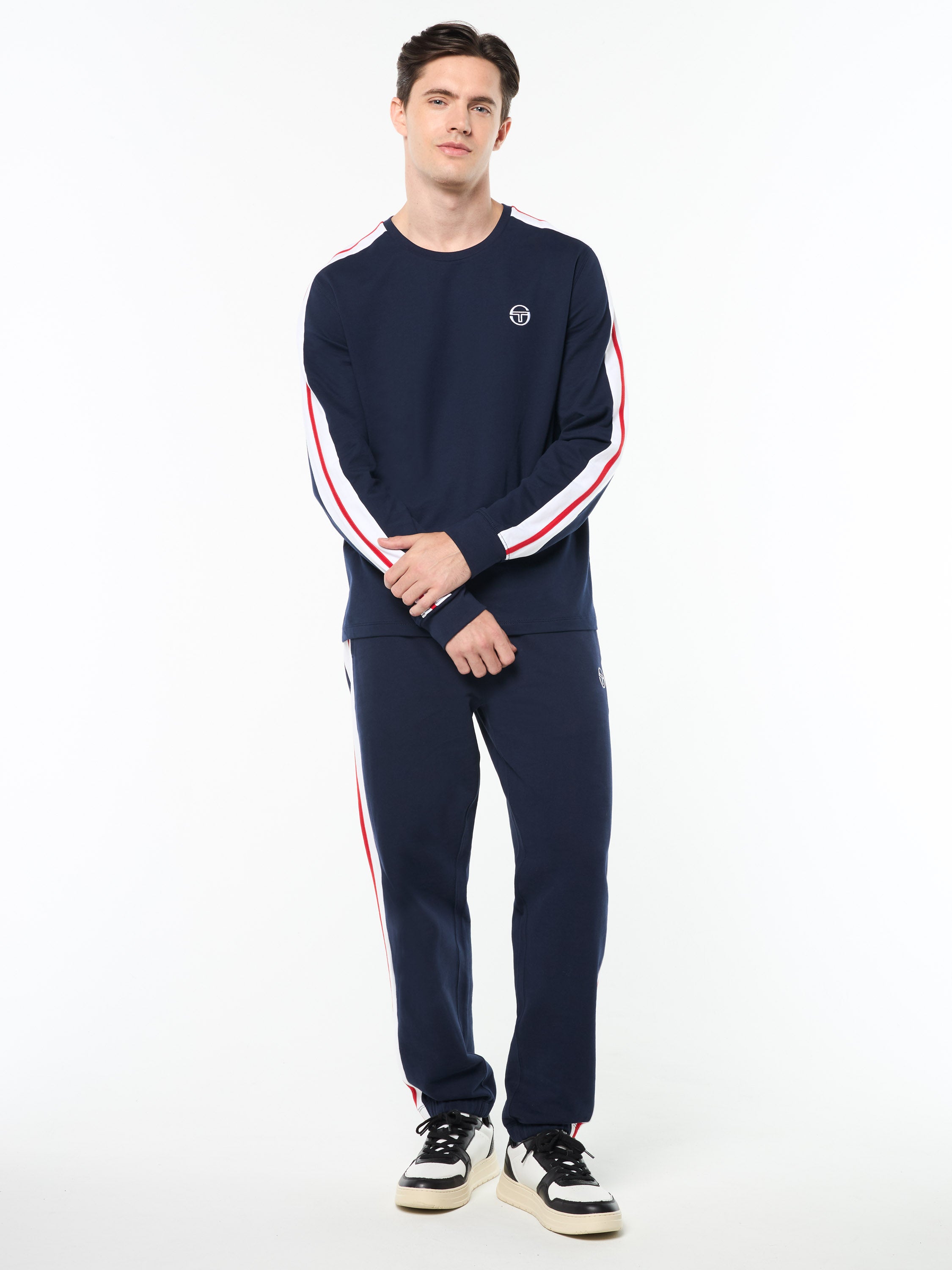 Macchina Long Sleeve T-Shirt- Maritime Blue