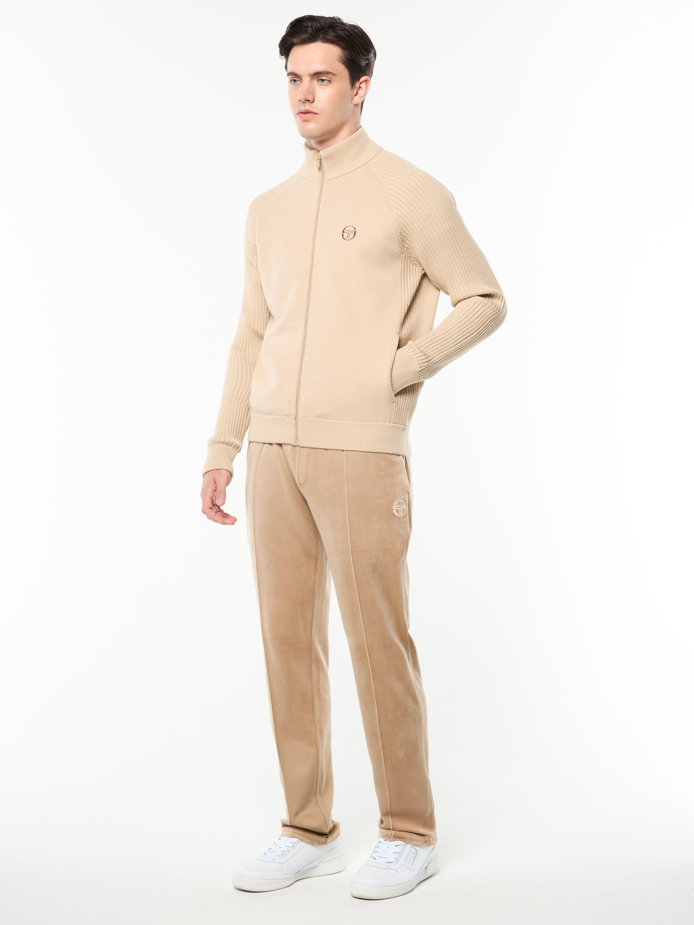 Saggio Track Jacket- Humus