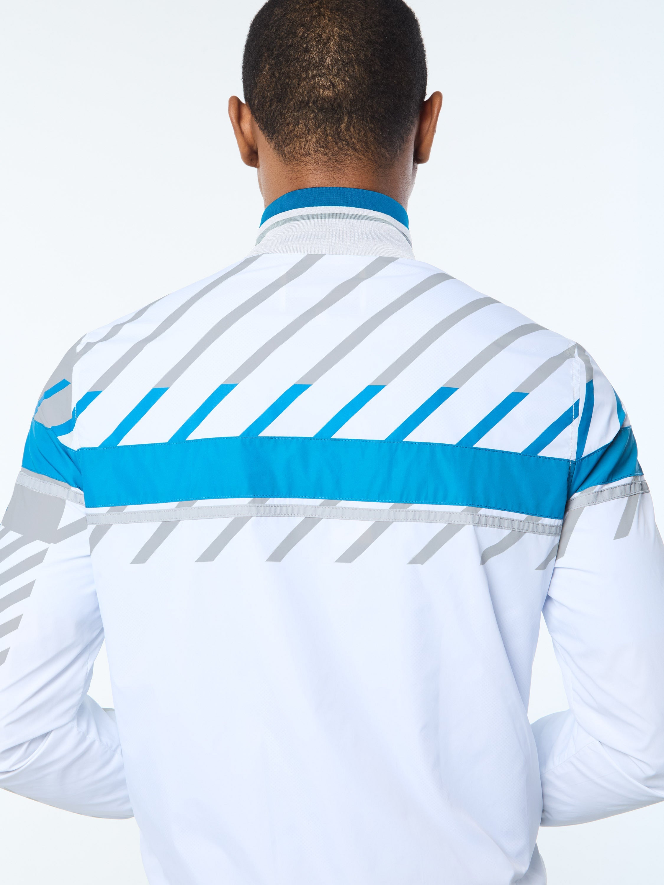 Quadretto Track Jacket- Brilliant White