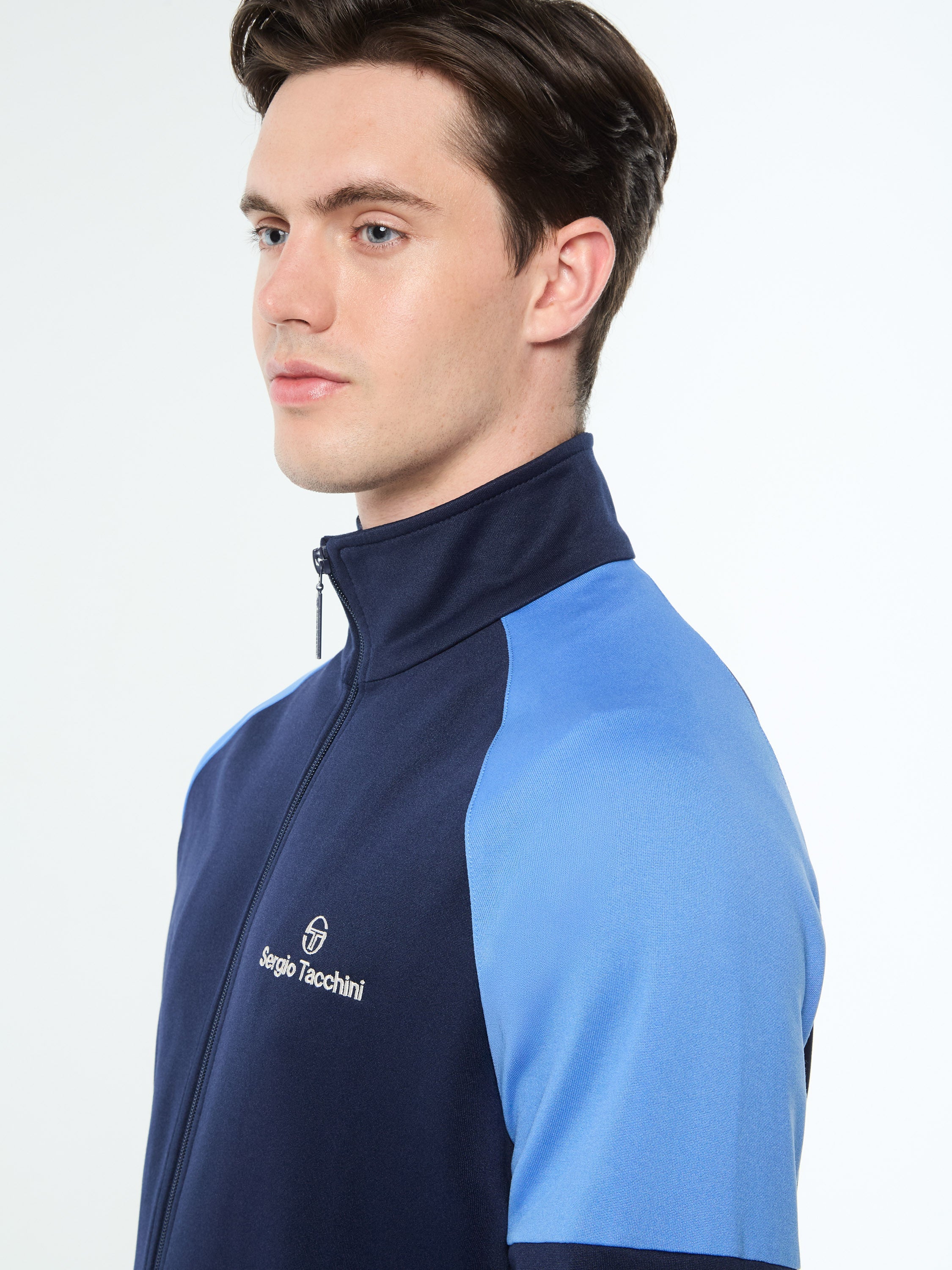 Spacco Track Jacket- Maritime Blue