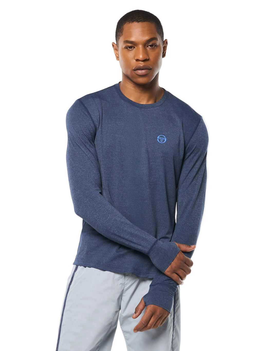 Attivo Damarindo Long Sleeve Tee- Maritime Blue