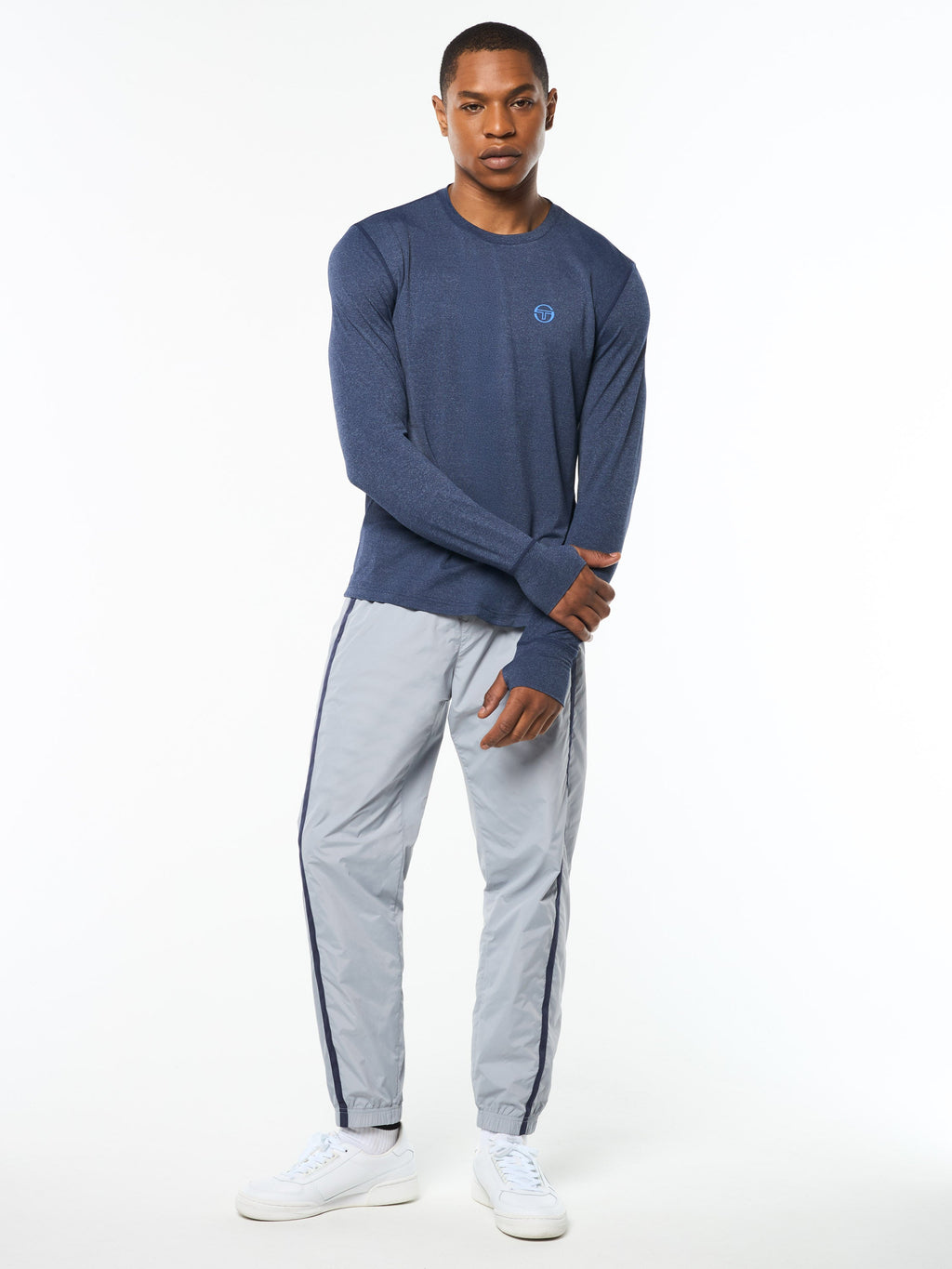 Attivo Damarindo Long Sleeve Tee- Maritime Blue