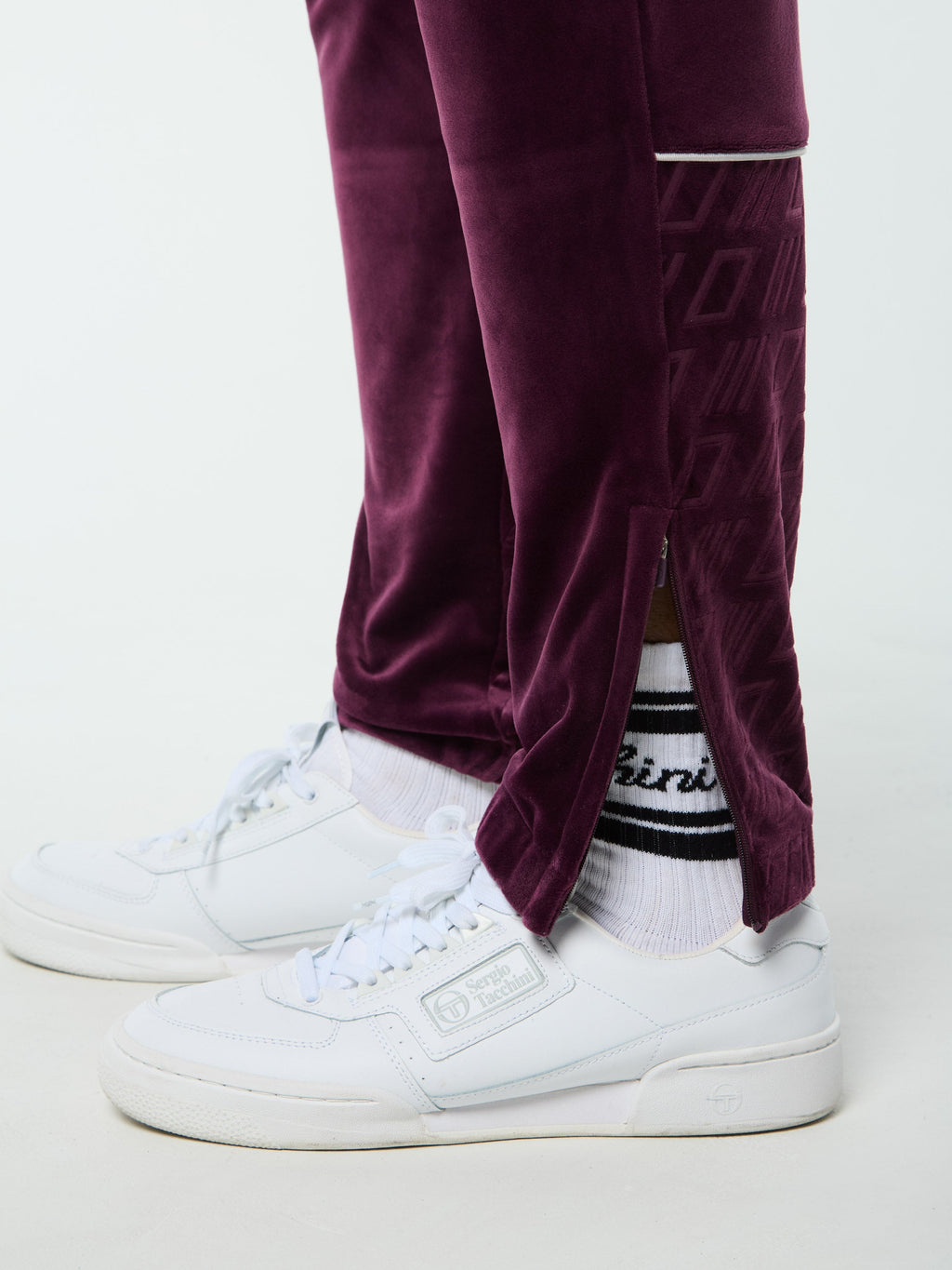 Bandiera Track Pant- Potent Purple