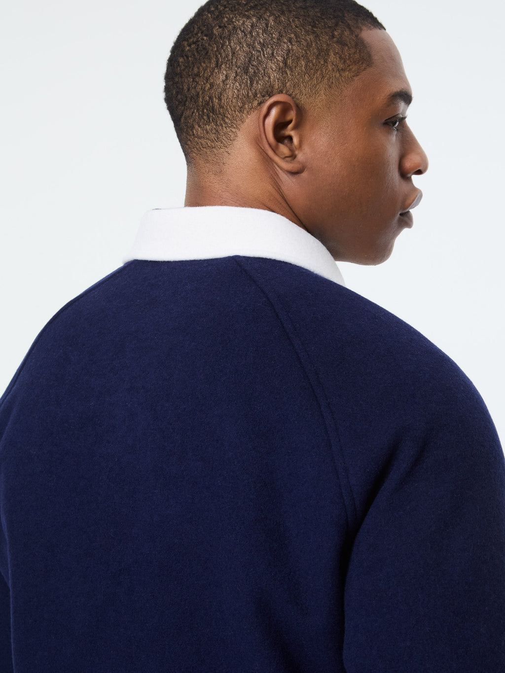 Marco Varsity Jacket- Maritime Blue