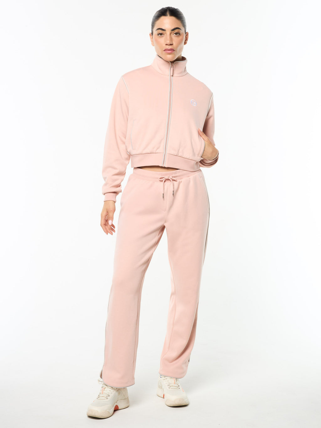 Terina Track Jacket- Evening Sand