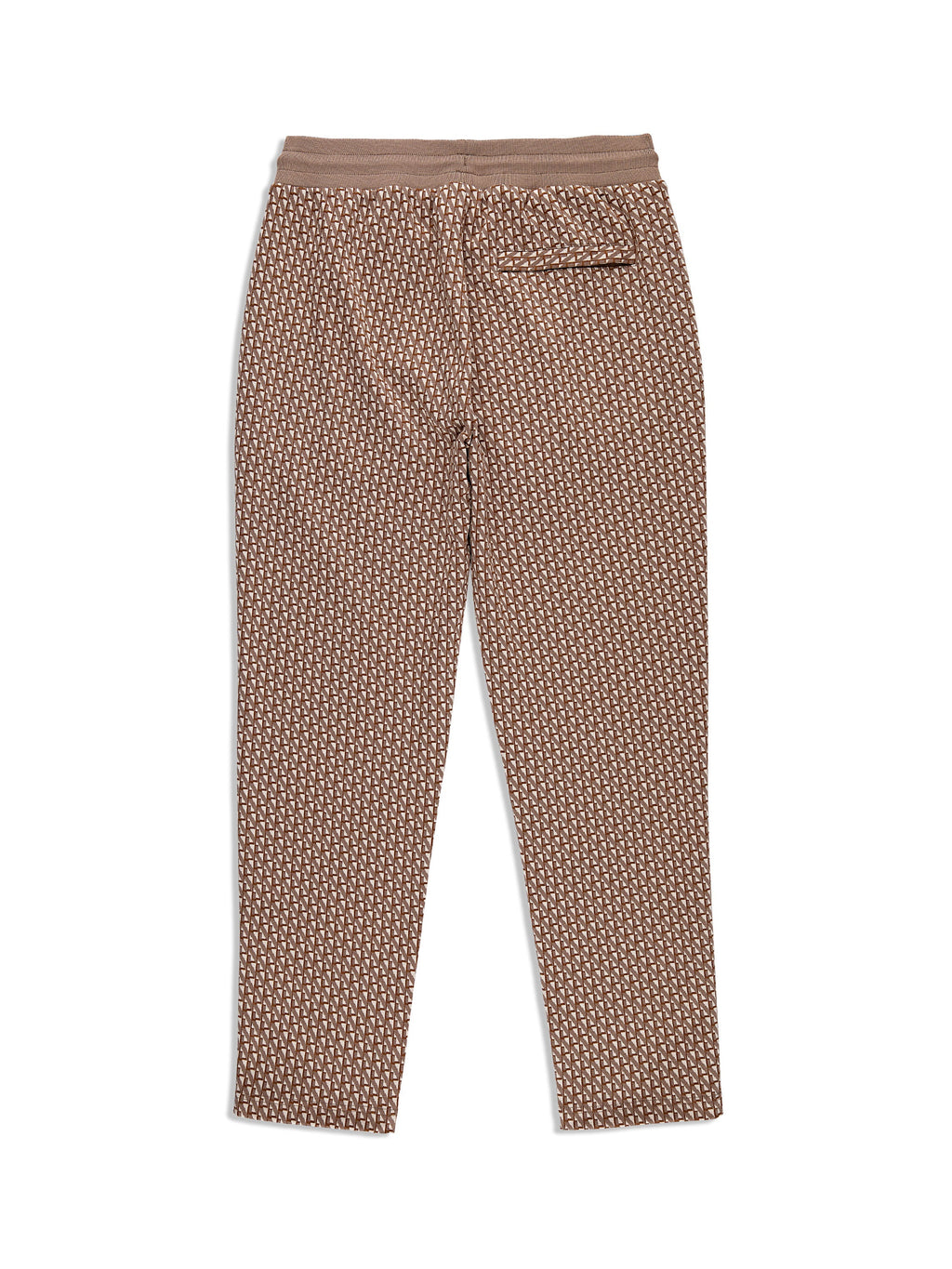 Paolo Knit Track Pant- Taupe Grey