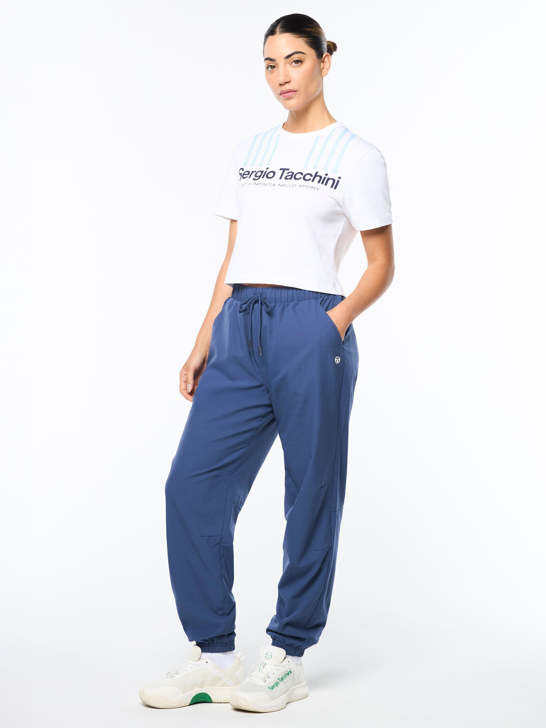 Luna Track Pant- Blue Indigo