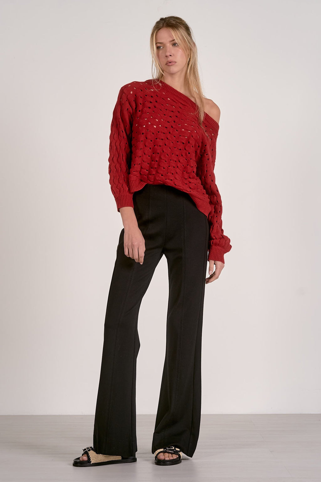 Adrienne Sweater Red