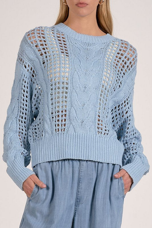 Poppy Sweater Light Blue