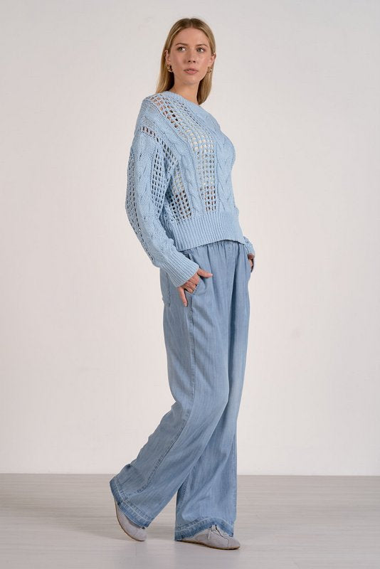 Poppy Sweater Light Blue