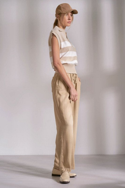 Porter Sweater Beige Stripe