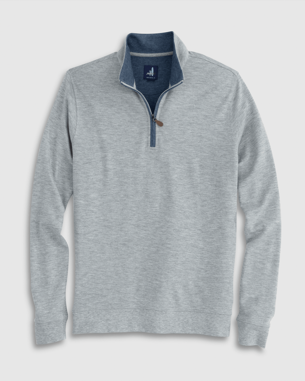 Johnnie-O Big & Tall Sully 1/4 Zip Pullover, Port