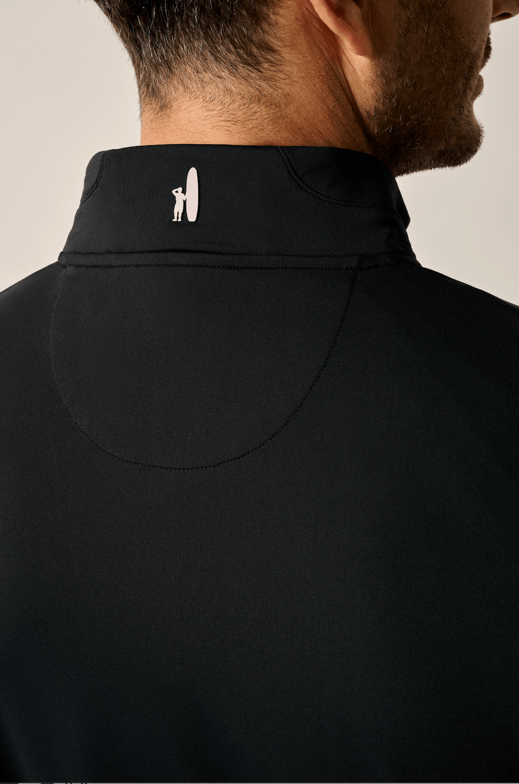 Johnnie-O Motion Performance 1/4 Zip, Black