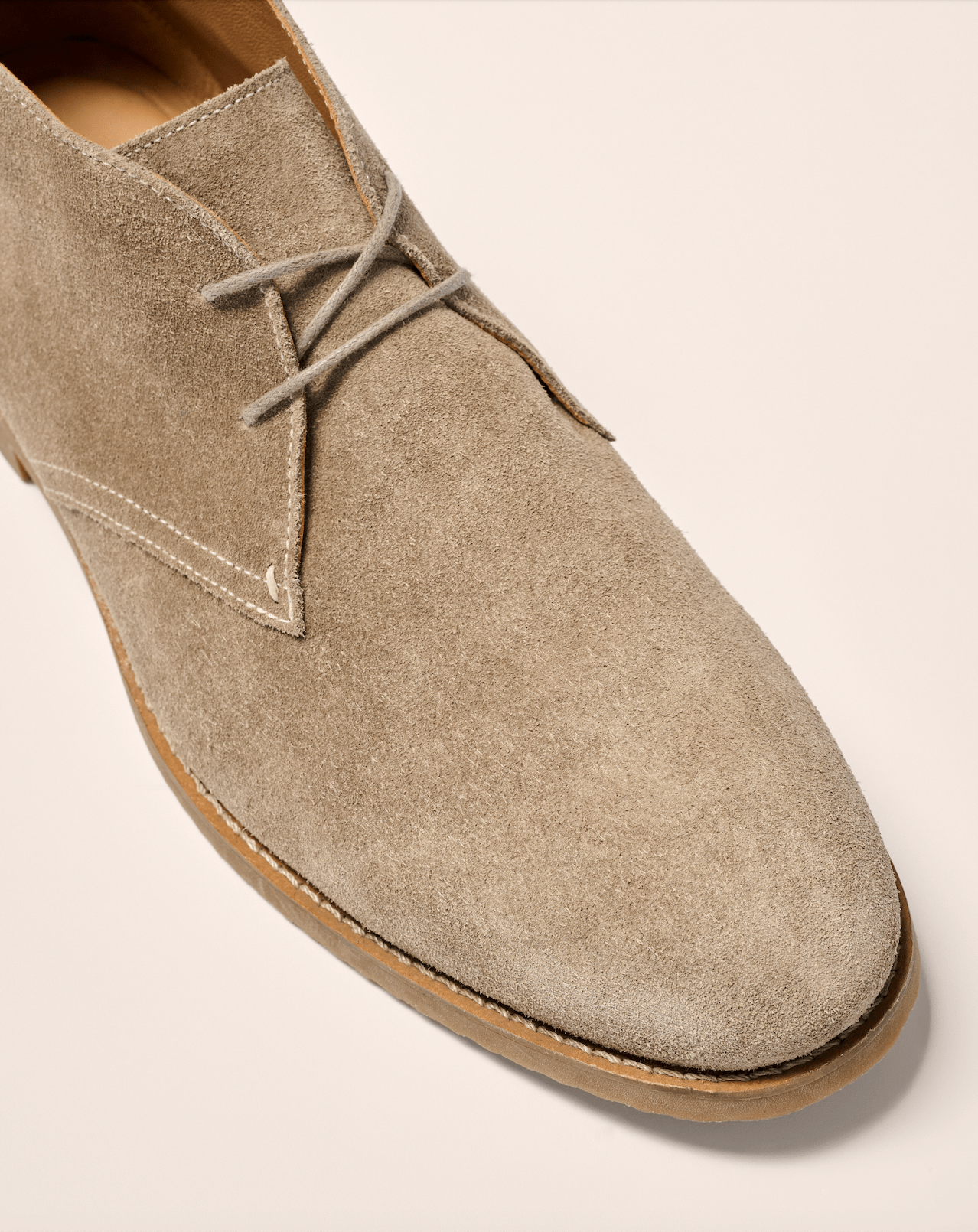 Johnnie-O J-Flex Suede Chukka Boot, Stone