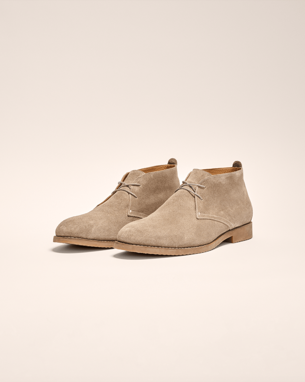 Johnnie-O J-Flex Suede Chukka Boot, Stone