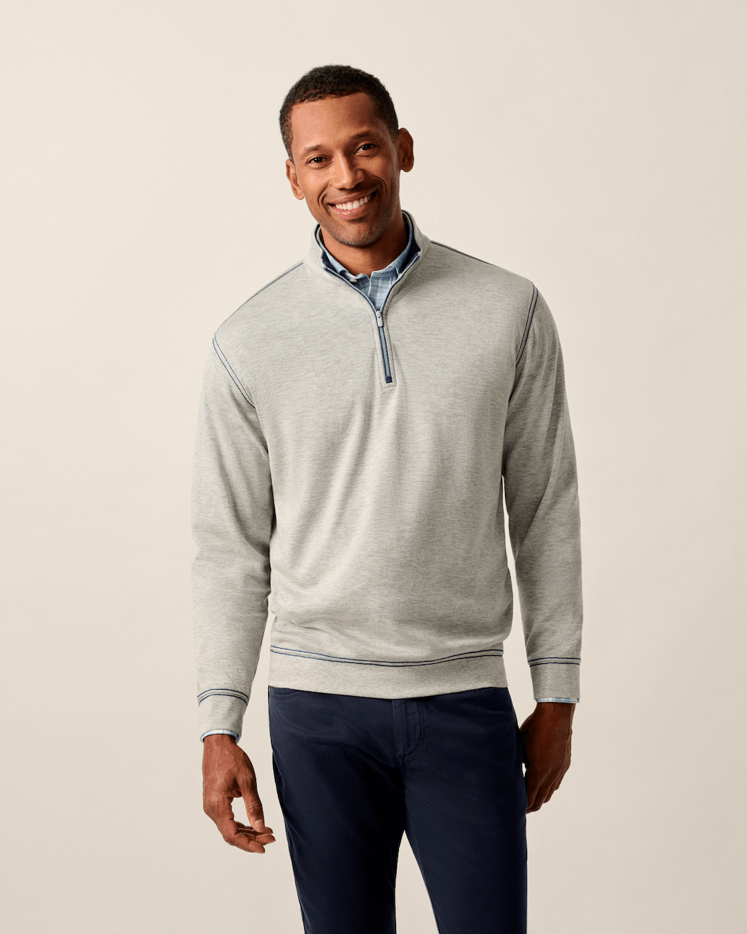 Johnnie-O Hanks "Lightweight Sully" 1/4 Zip Pullover
