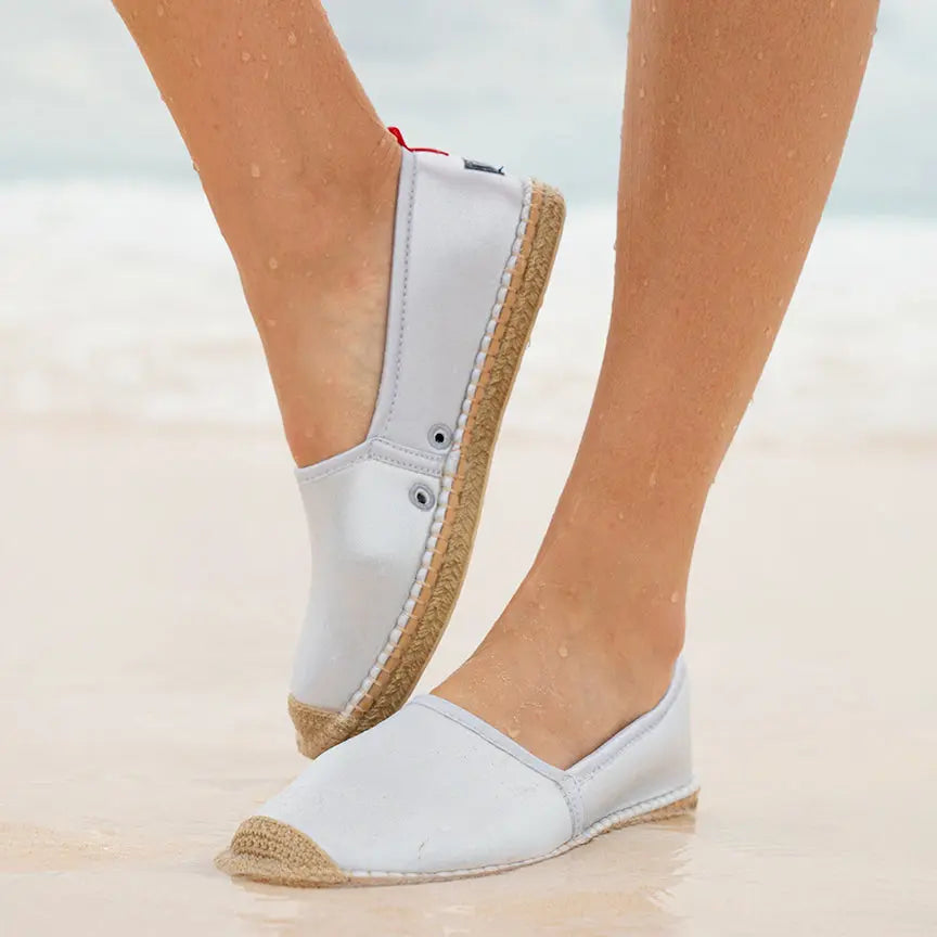 Sea Star Mariner Beachcomber Espadrille Platinum