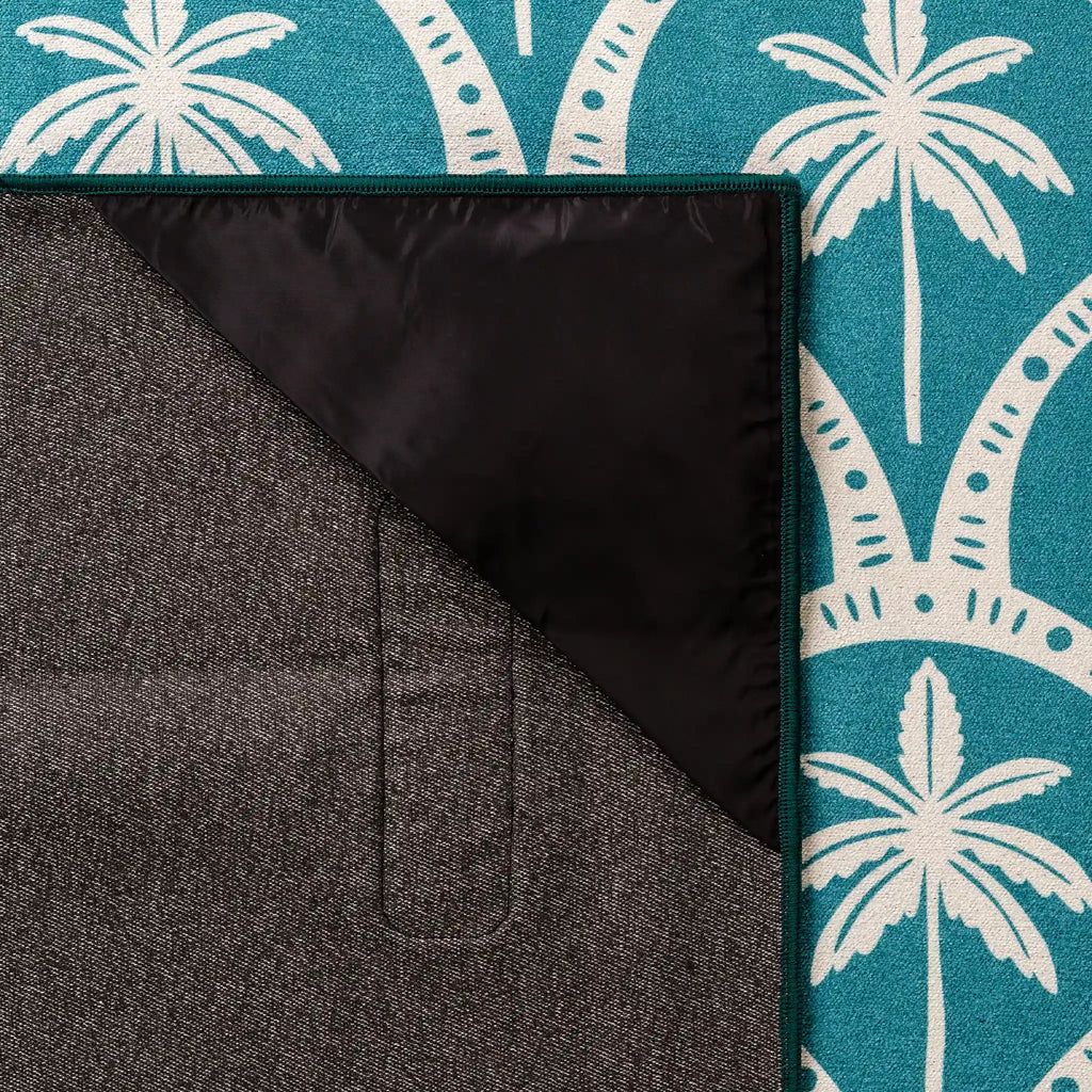 Nomadix Blanket Towel: Palms Resort Teal Ocean
