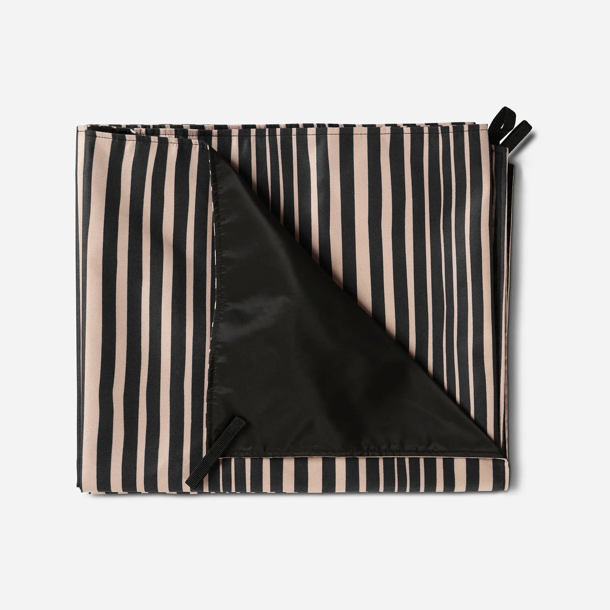 Festival Blanket: Heritage Stripe Black and Tan