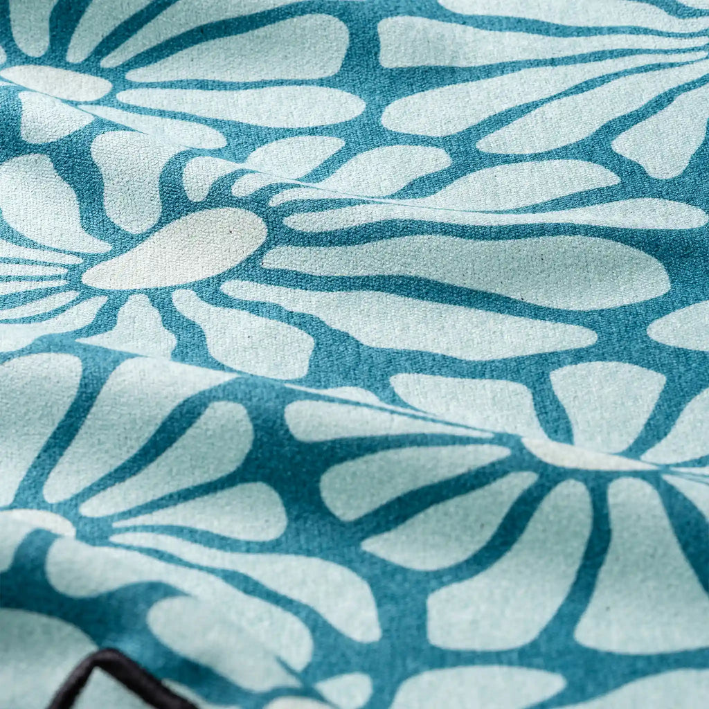 Nomadix Hand Towel: Lazy Daisy Seafoam Green