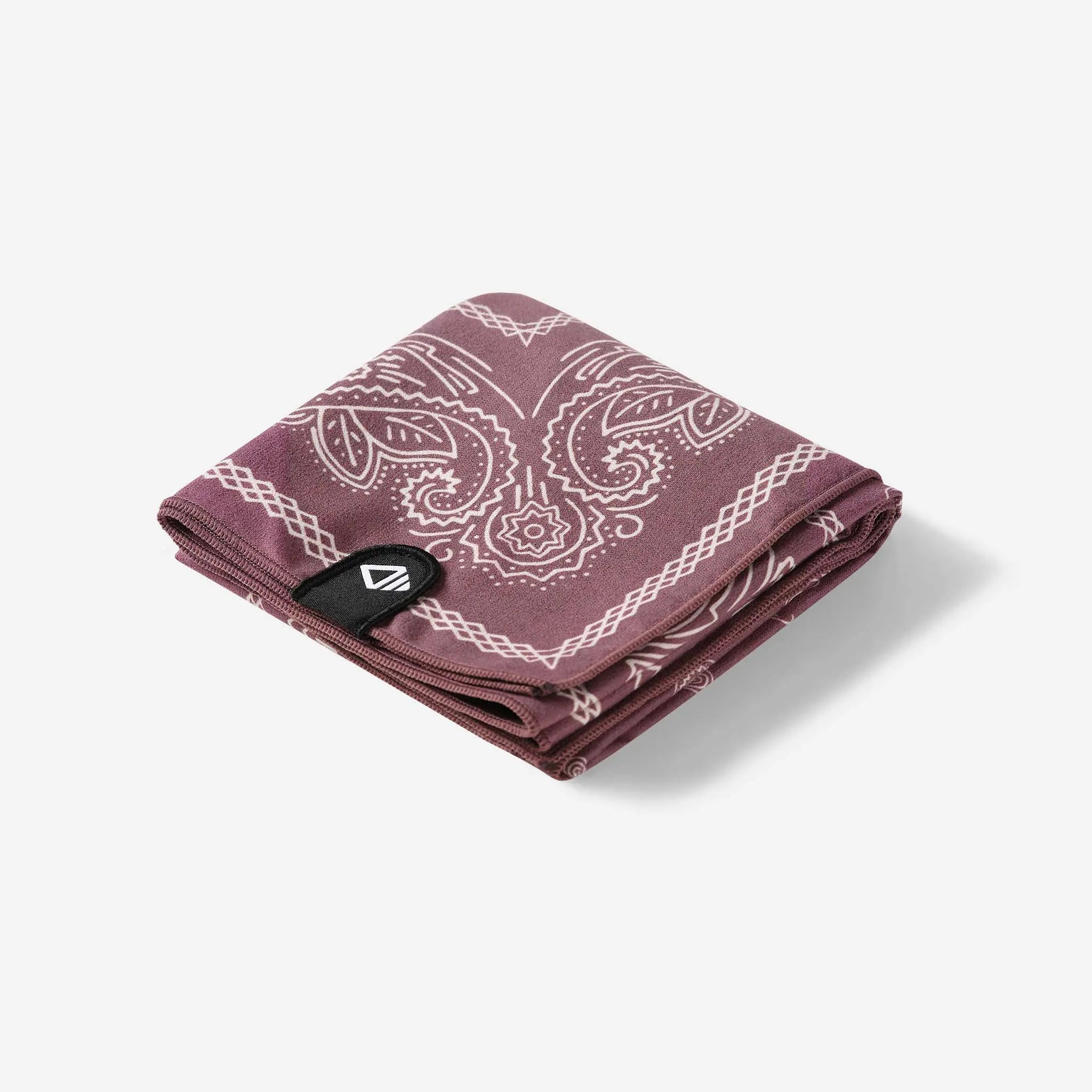 Bandana Towel: Paisley Iron Ore