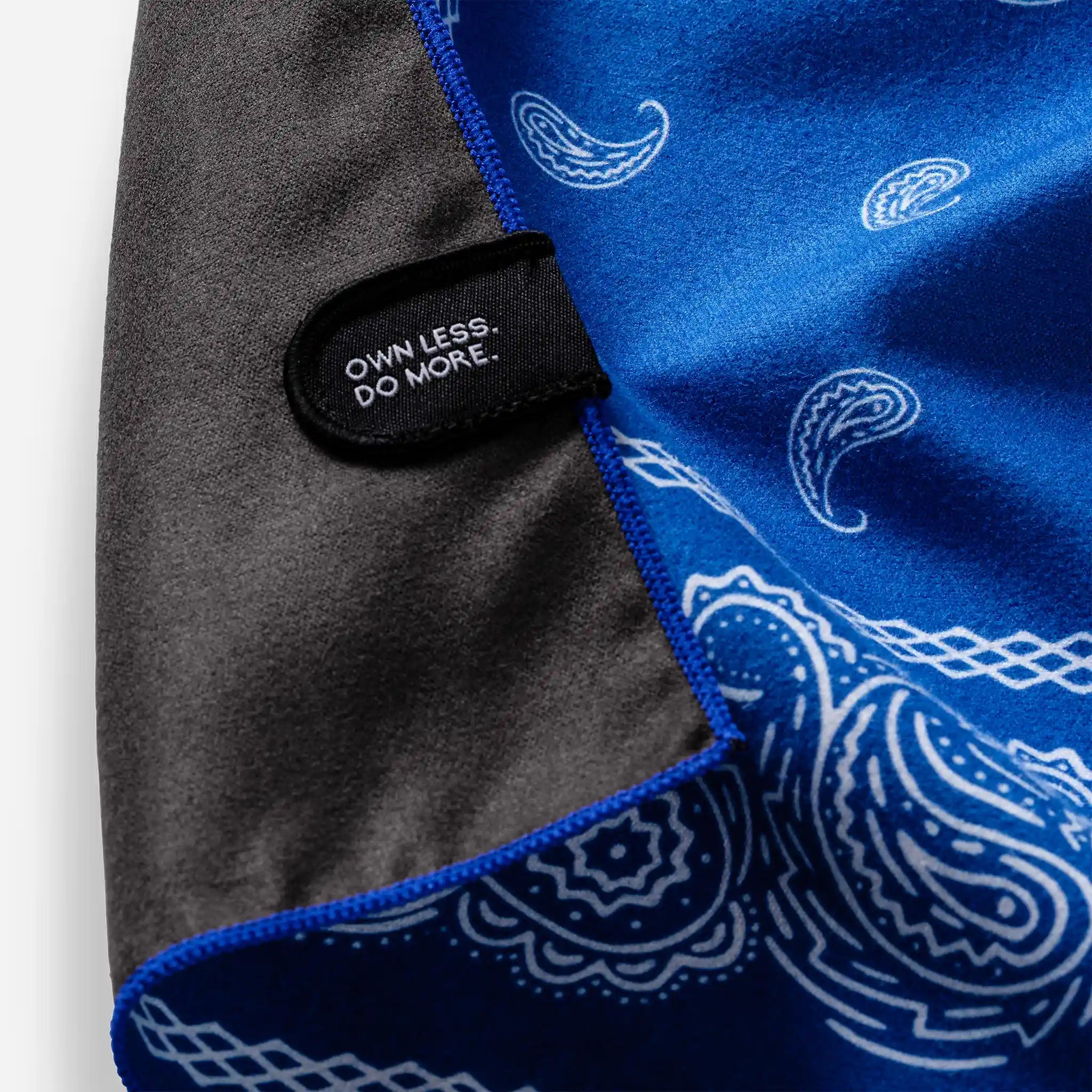 Nomadix Bandana Towel: Paisley Stellar Blue