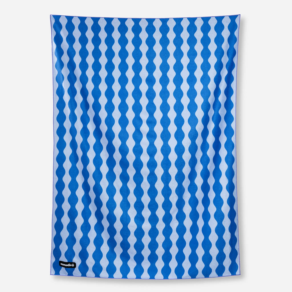Nomadix Blanket Towel: Slack Tide Coastal Blue