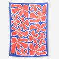 Nomadix Blanket Towel, Wild Flowers Stellar Blue Red