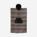 Nomadix Changing Poncho, Heritage Stripe Black and Tan