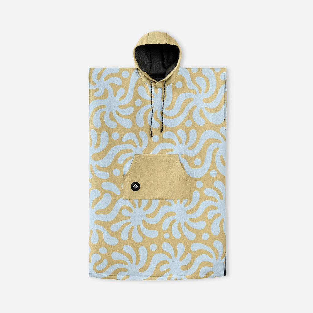 Changing Poncho: Whirlpool Meadow Green