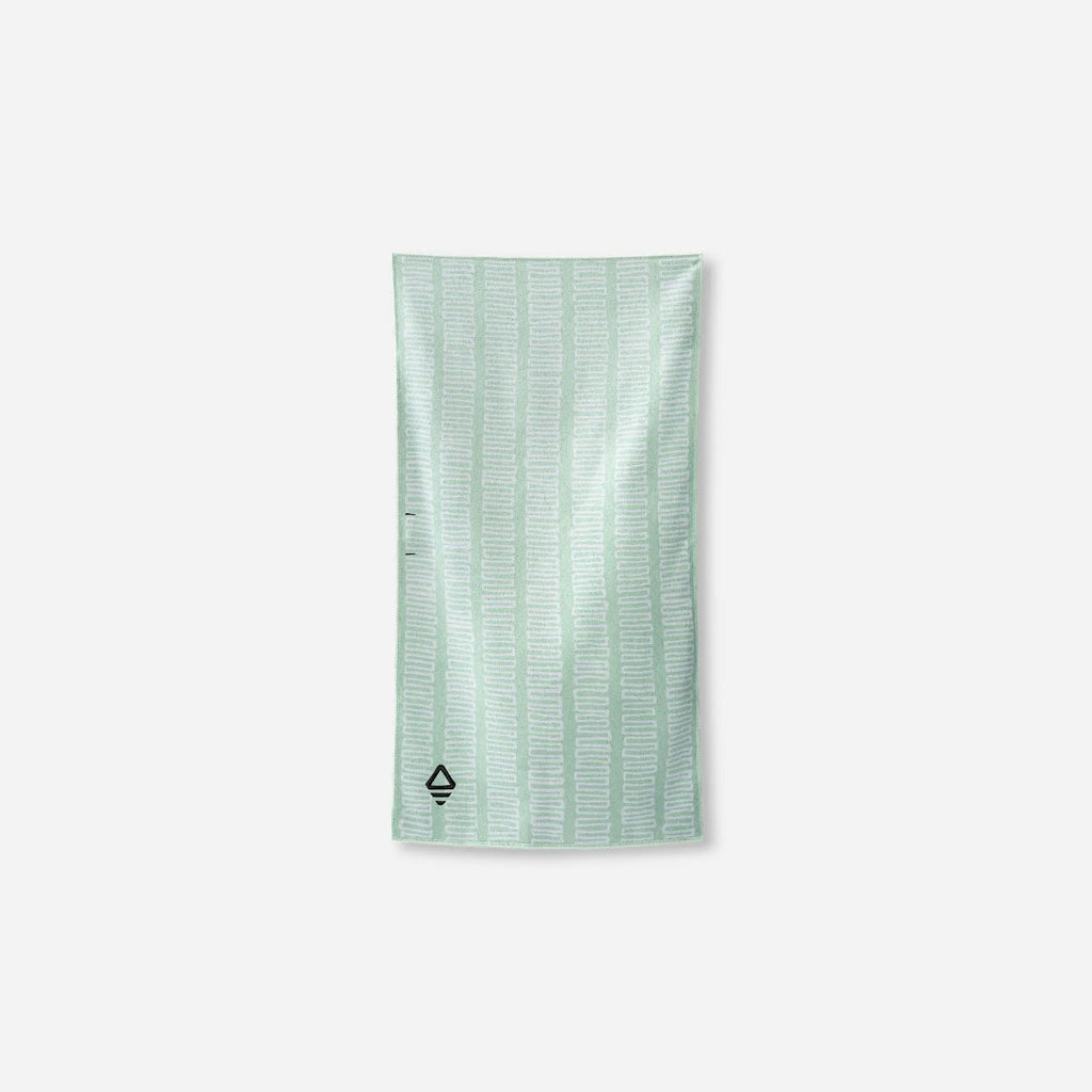 Nomadix Hand Towel: Switchback Seafoam Green