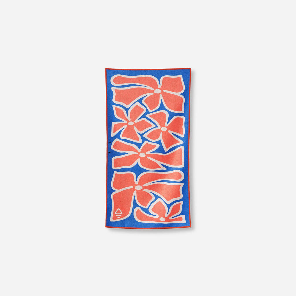 Nomadix Hand Towel, Wild Flowers Stellar Blue Red