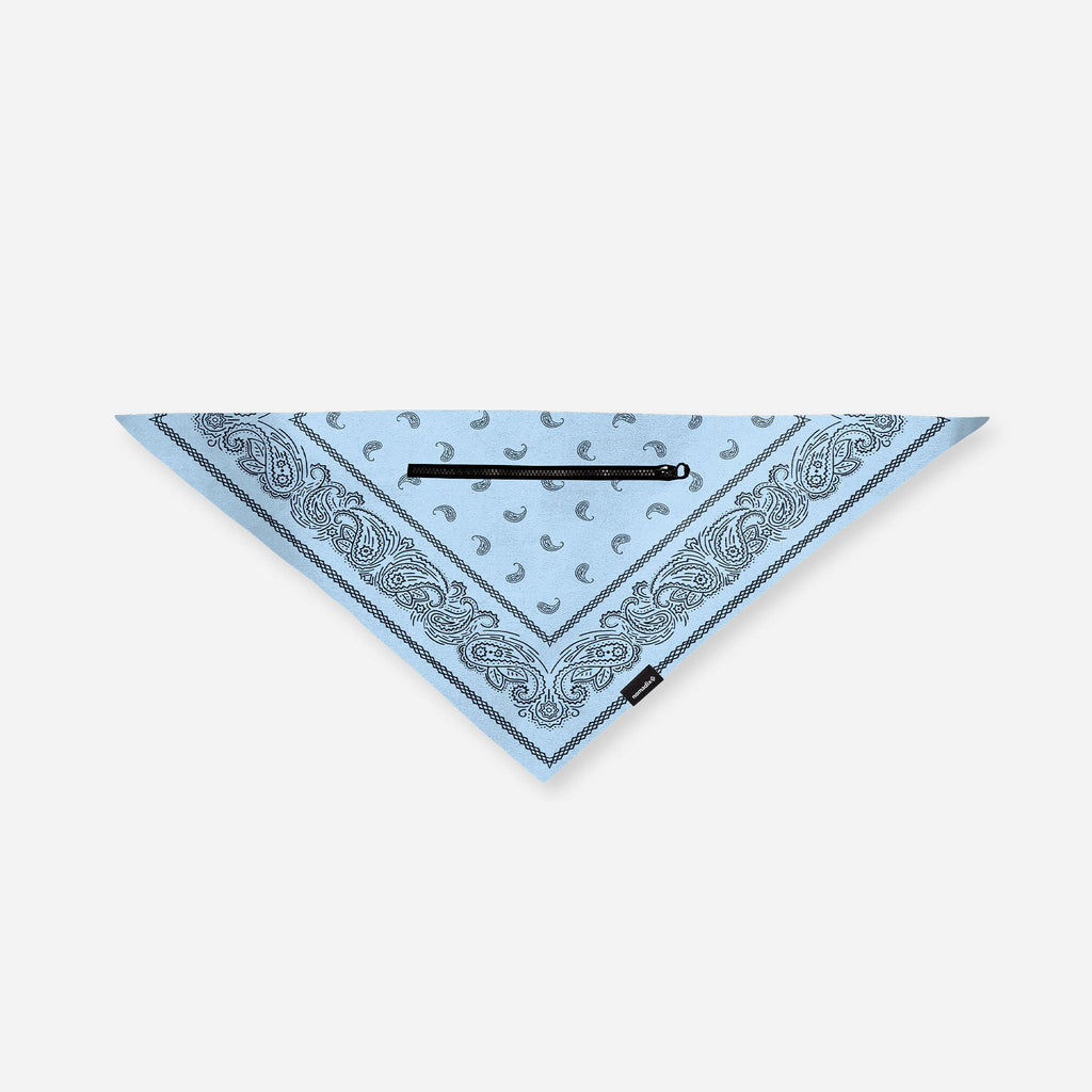 Ice Bandana Towel: Paisley Pale Blue