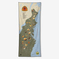 Nomadix Original Towel, Appalachian Trail Map x AMC