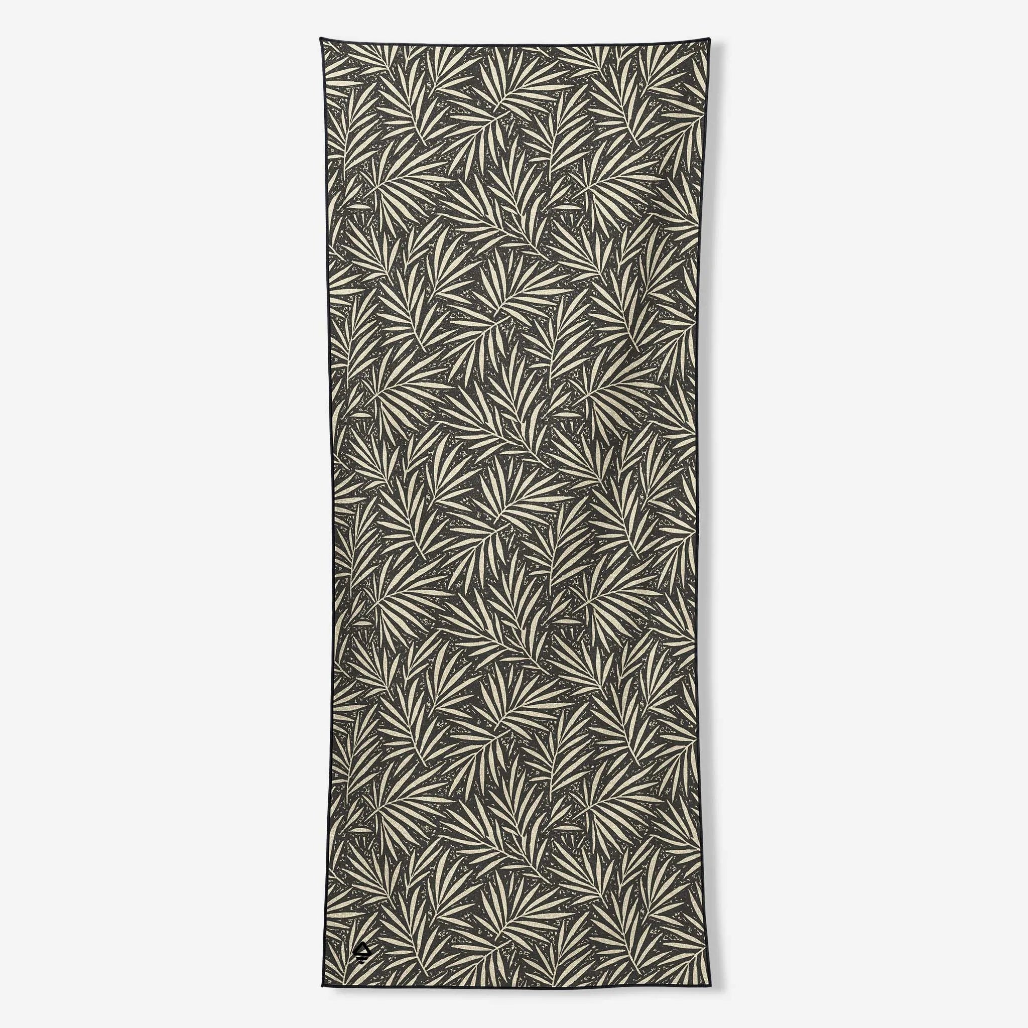 Nomadix Original Towel: Heritage Palm Black and Tan