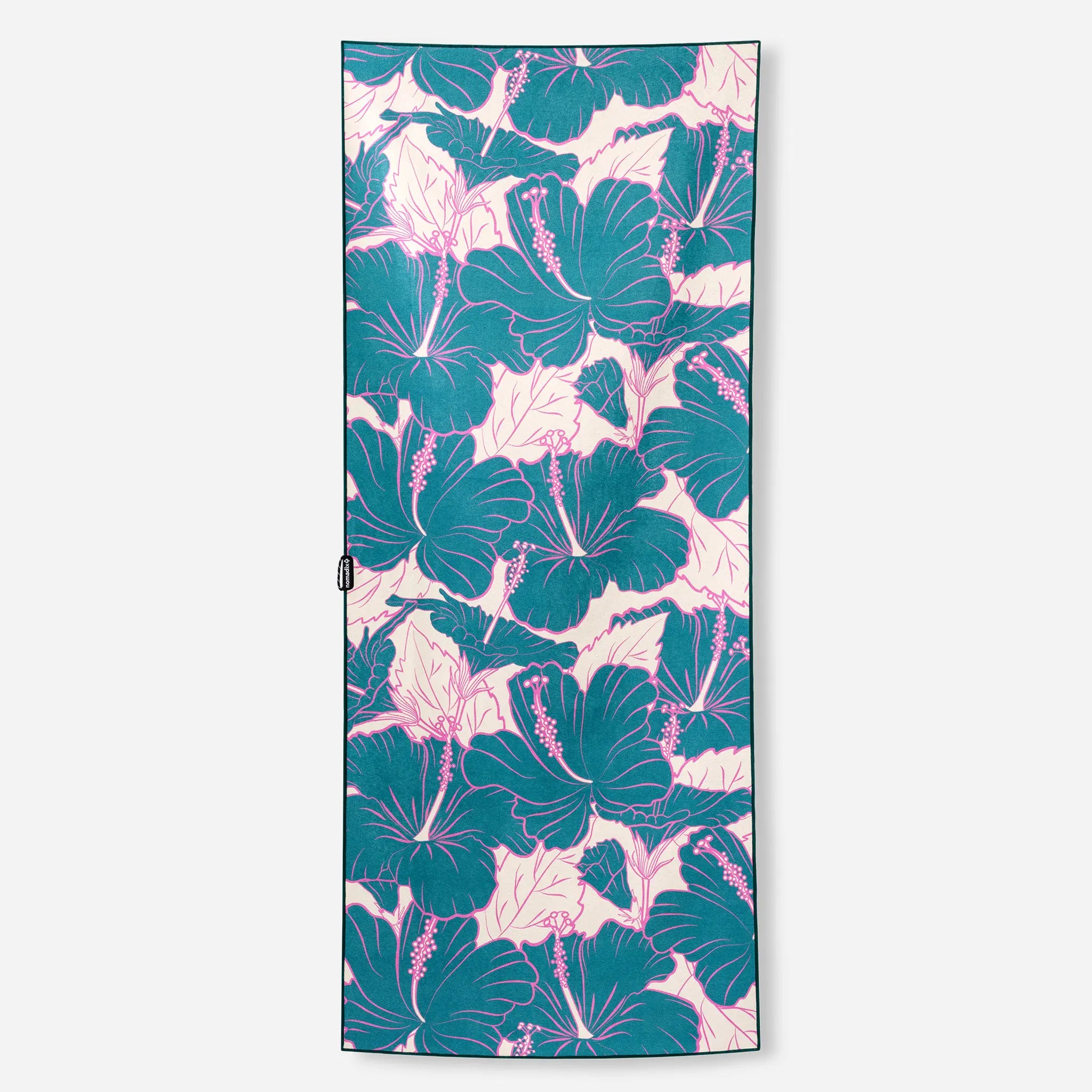 Nomadix Original Towel: Hibiscus Teal Ocean