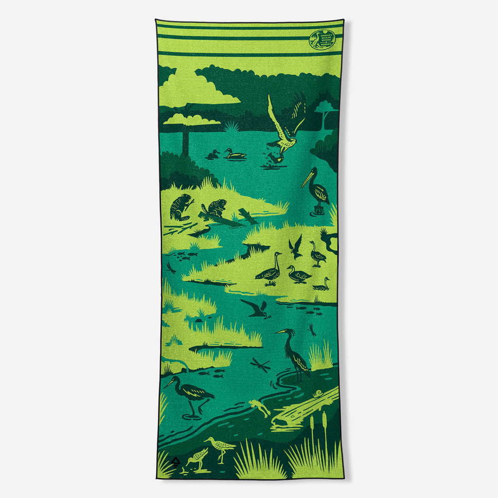 Nomadix Original Towel: Nomadix x America's Wildlife Refuges: Wetlands