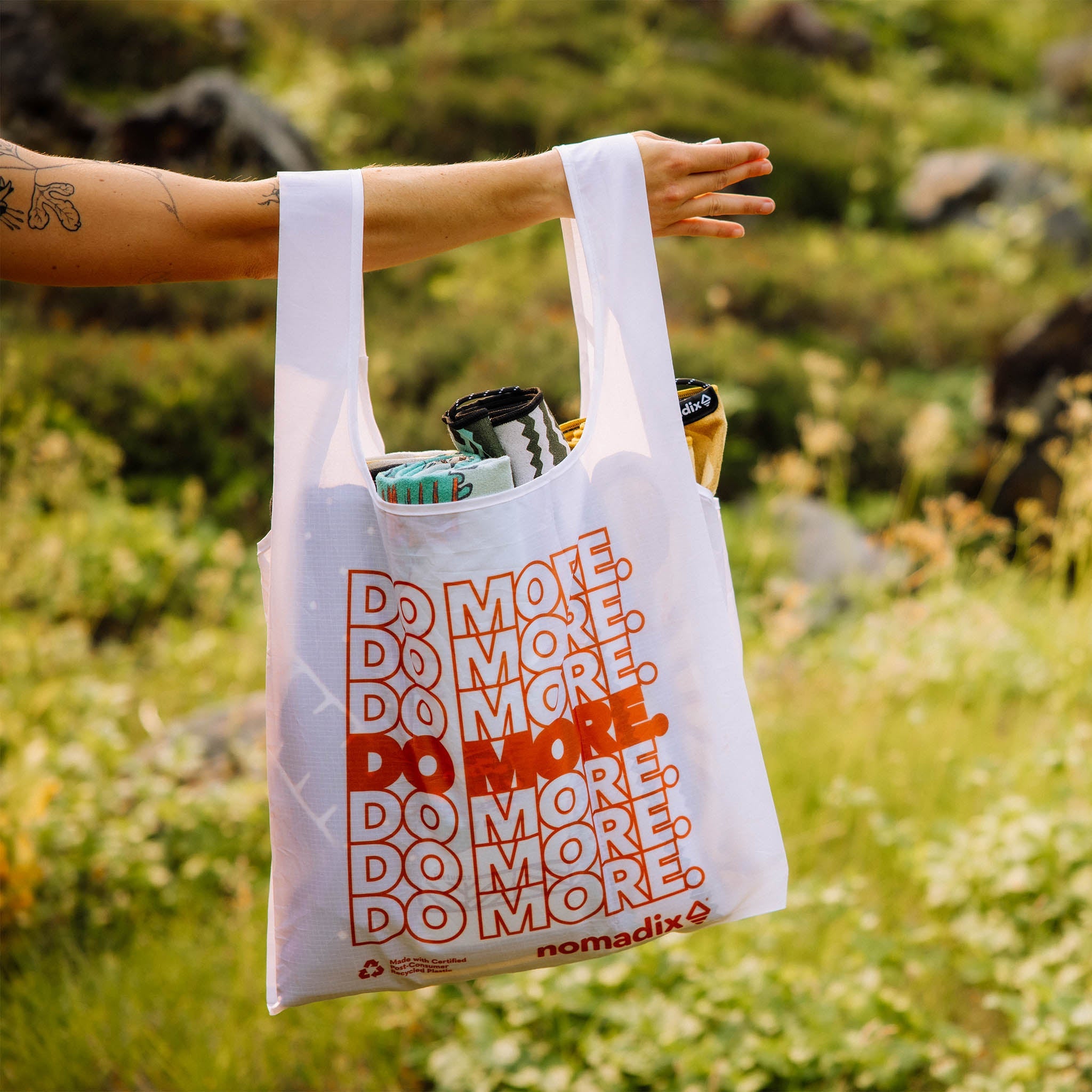 Nomadix Pocket Tote: Own Less. Do More.