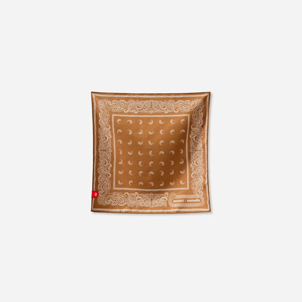 Nomadix Bandana Towel: Paisley Coyote (Nomadix x Brooks)