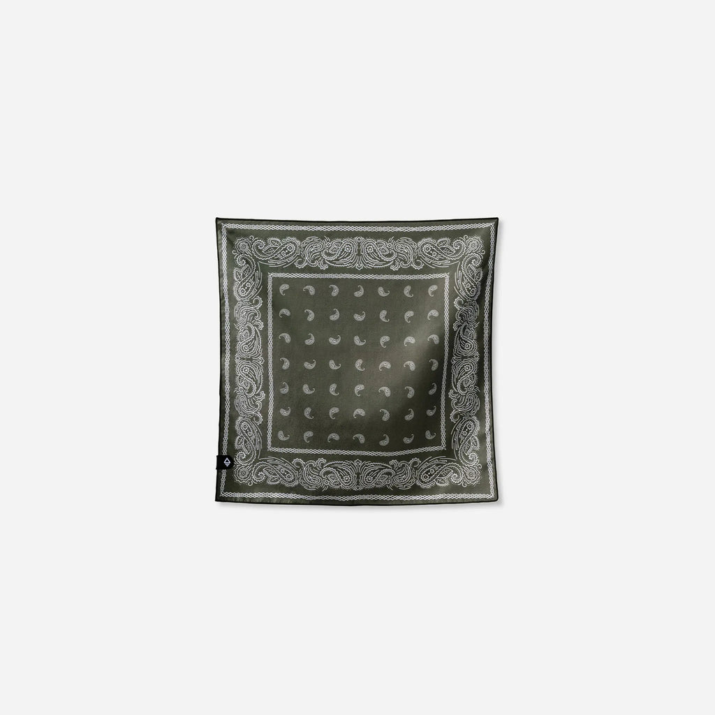 Nomadix Bandana Towel: Paisley Forest Green