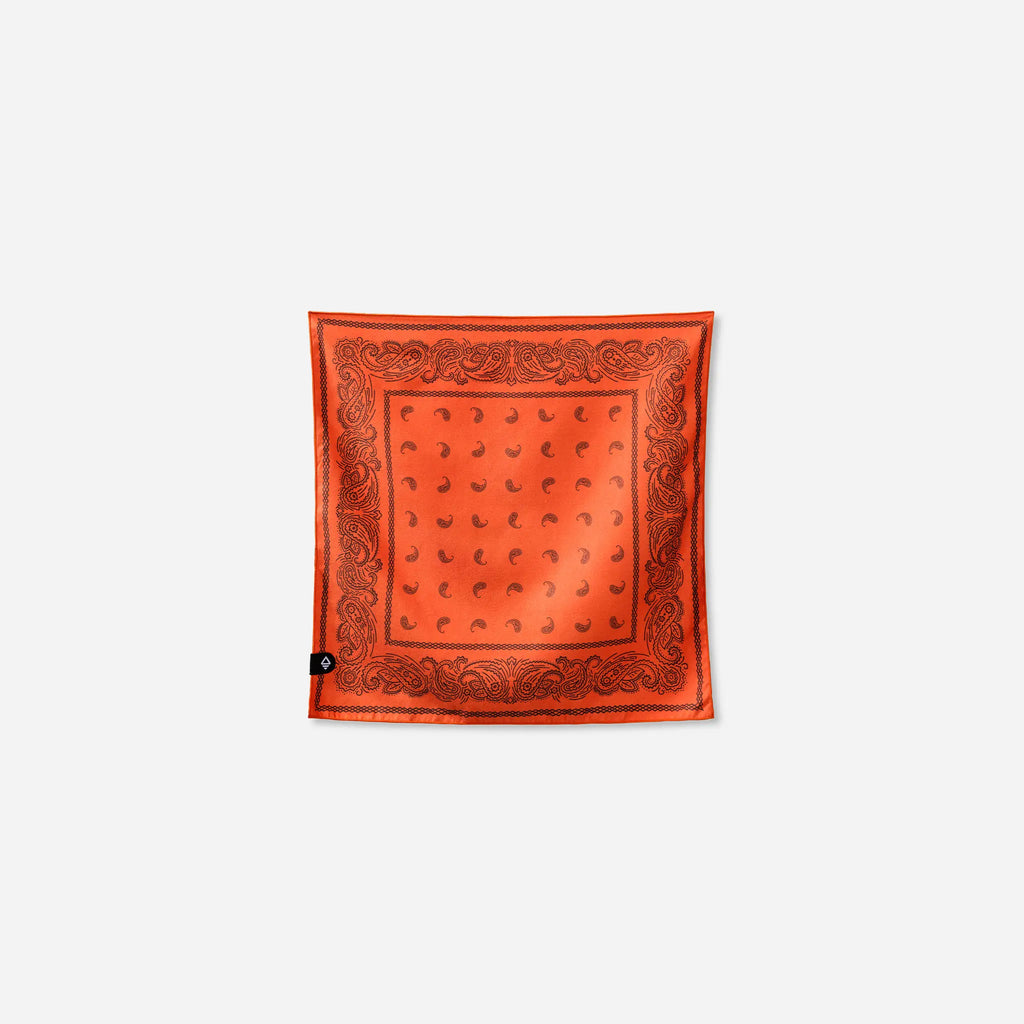 Nomadix Bandana Towel: Paisley Expedition Orange